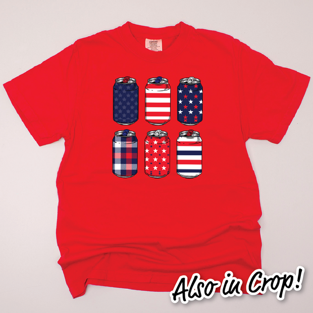 4th Of July Shirt  - Beer Cans
