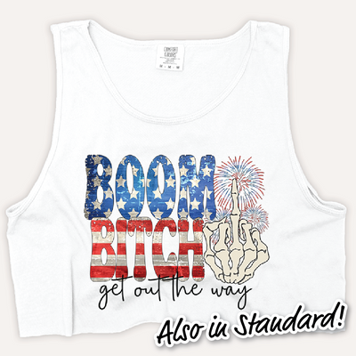 4th Of July Shirt Tank Top - Boom out the way!
