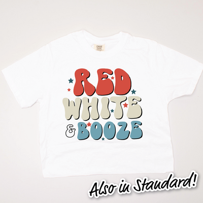 4th Of July Shirt - Red, White & Booze