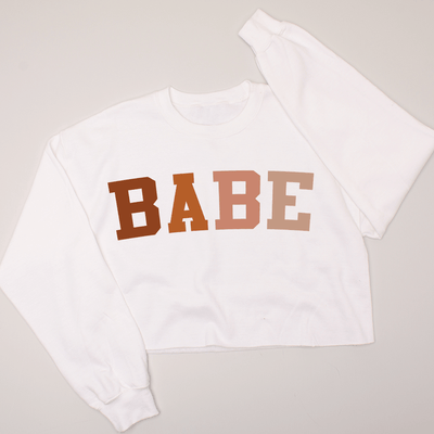 Fall Babe - Fall - Cropped Sweatshirt
