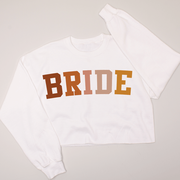 Fall Bride - Fall - Cropped Sweatshirt