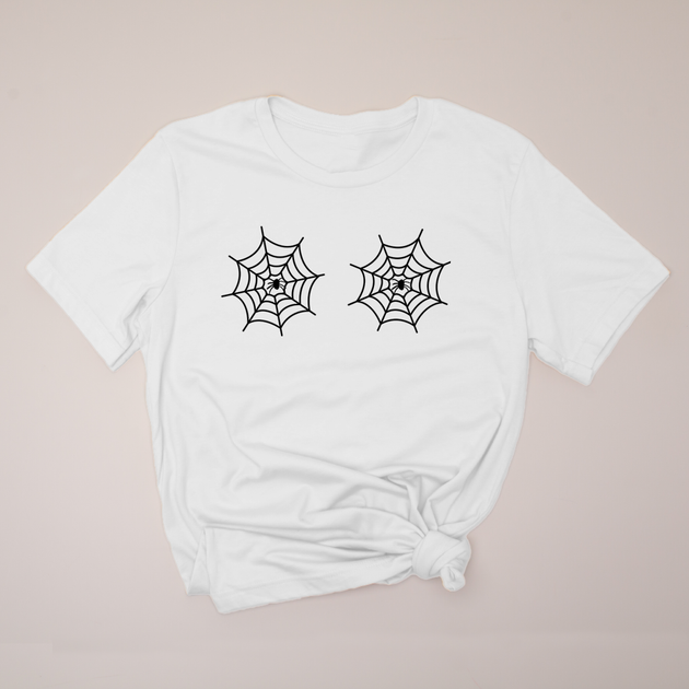 Spider Web Chest Halloween T Shirt One Stop Bride Shop 7810