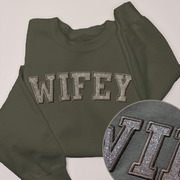 Fall Wifey - Glitter - Sweatshirt