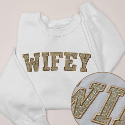 Fall Wifey - Glitter - Sweatshirt