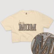 Mom Shirt Glitter - Boy Mom
