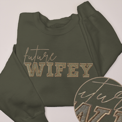 Fall Future Wifey - Glitter - Sweatshirt