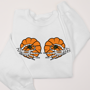 Skeleton Pumpkin Pinch - Halloween - Sweatshirt