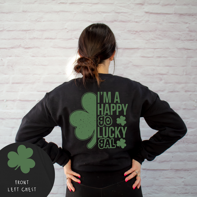 St patricks best sale day cropped sweatshirt