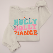 Christmas Sweatshirt High End - Holly Jolly Fiance