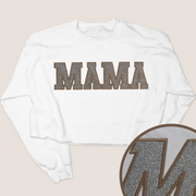 Mom Shirt Mama Glitter Sweatshirt