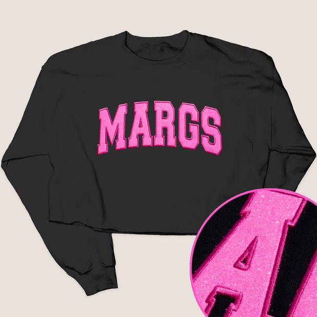 Tequila Shirt Margs Glitter Sweatshirt - University