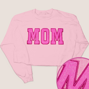 Mom Shirt Glitter Sweatshirt - University Tee