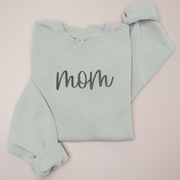 Mom Shirt - Embroidered Mom - High End Sweatshirt