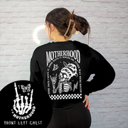 Mom Shirt - Skeleton Motherhood Rockin' Sweatshirt