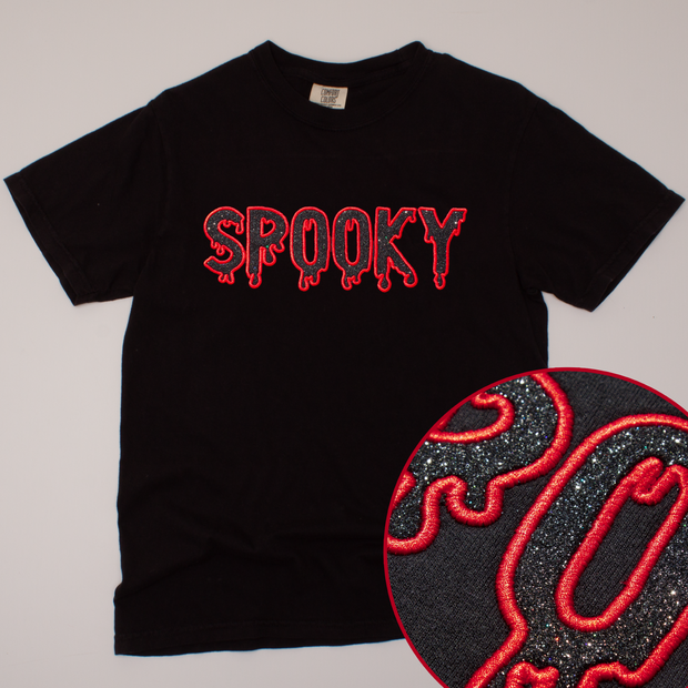 Spooky Halloween - Glitter - Vintage T-Shirt
