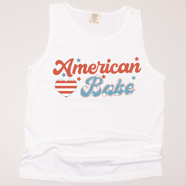 USA Patriotic - American Babe Tank Top