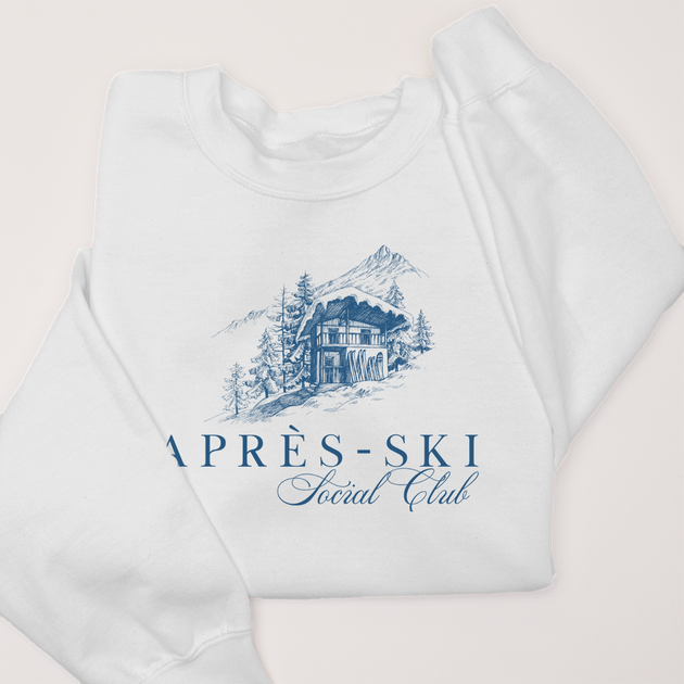 Personalized Apres Ski All Day Slim Can Coolies