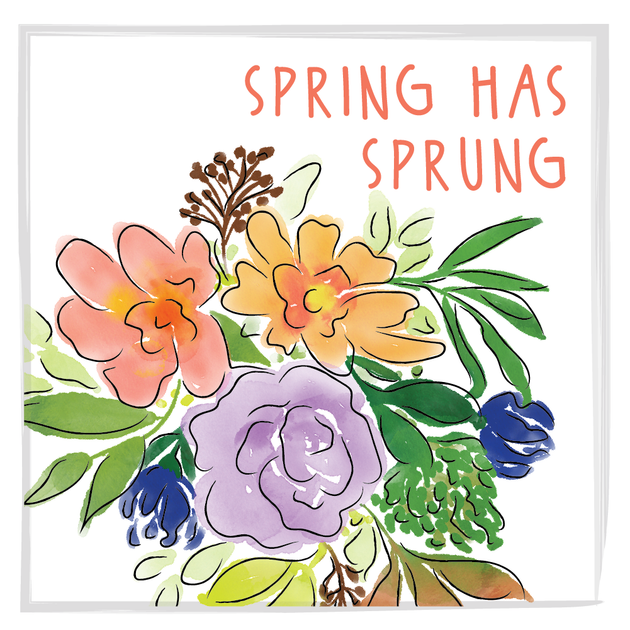 spring has sprung