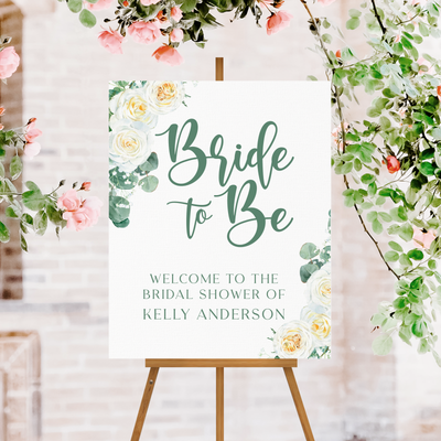 Bridal Shower Sign - Bride to Be