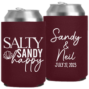 Wedding 166 - Salty Sandy Happy - Neoprene Can