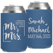 Wedding 057 - Cheers To The New Mr & Mrs - Foam Can