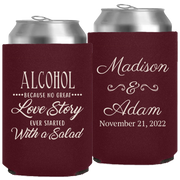 Wedding 062 - Alcohol Because No Great Story - Neoprene Can