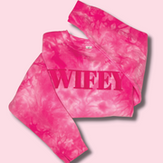 Tye Dye Wifey - Sweatshirt