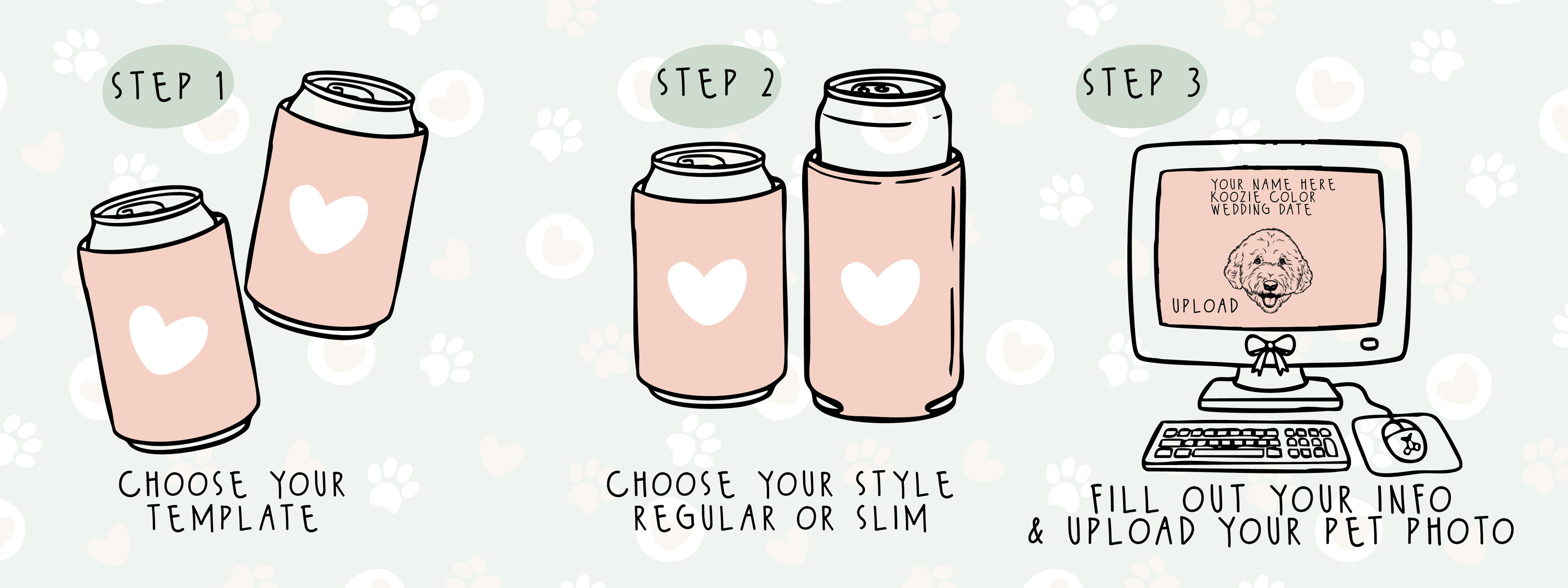 Custom Pet Can Coolers – One Stop Bride Shop