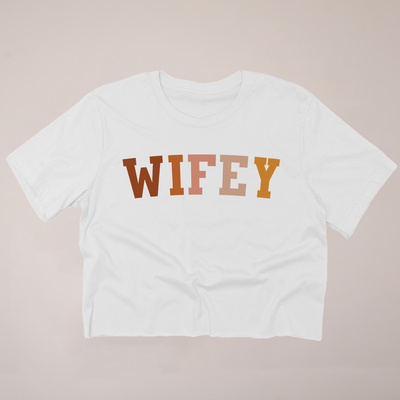Fall Wifey - Fall - Cropped T-Shirt