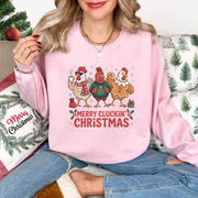 Chicken Lover Trio - Christmas Sweatshirt