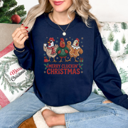 Chicken Lover Trio - Christmas Sweatshirt