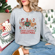Chicken Lover Trio - Christmas Sweatshirt