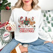 Chicken Lover Trio - Christmas Sweatshirt
