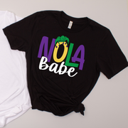 New Orleans Jokester Hat Bride & Babes - Bachelorette - T-Shirt