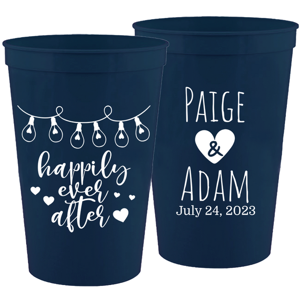 Get Your Jingle On - Wedding Stadium Cups #196 - Custom - Bridal Wedding Favors, Wedding Cups, Party Cup, Wedding Favor, Wedding Drink online Cups