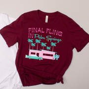 Classic Palm Springs Before The Ring - Bachelorette - T-Shirt