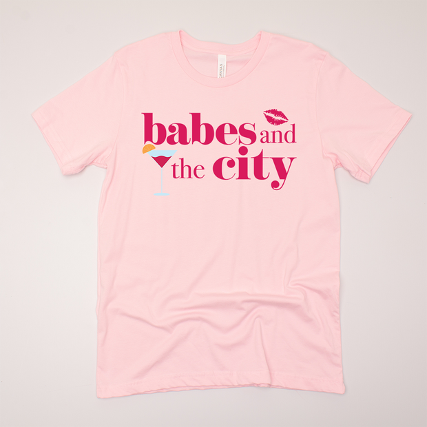 Bride and the City Cosmo - Bachelorette - T-Shirt