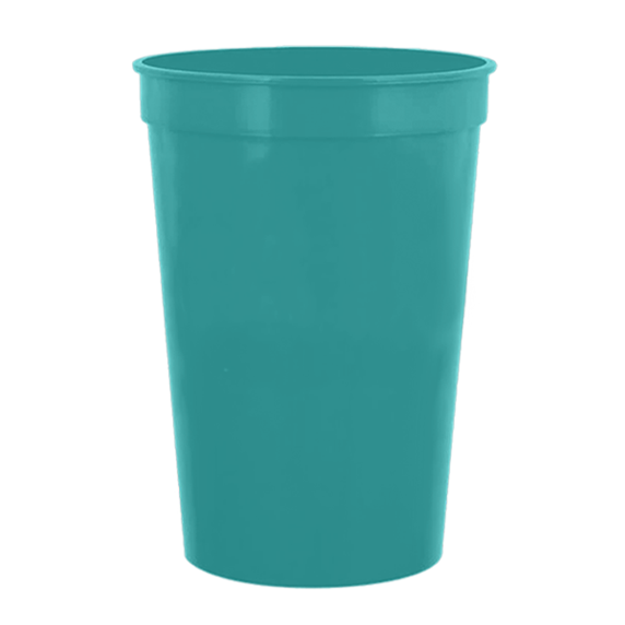 One Color, Single Side Print - 16 oz Plastic Cups