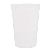 One Color, Single Side Print - 16 oz Plastic Cups