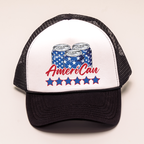 4th of July Trucker Hat - Ameri-Can