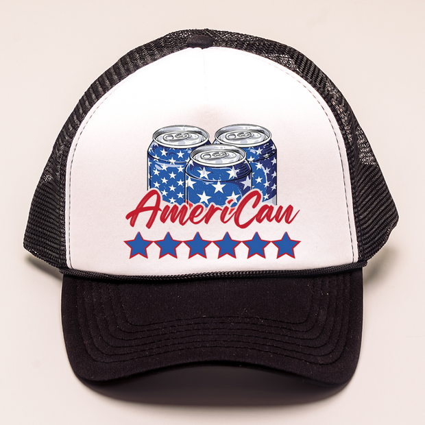 4th of July Trucker Hat - Ameri-Can