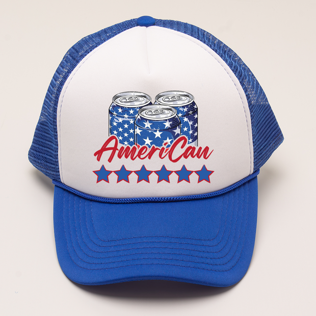 4th of July Trucker Hat - Ameri-Can