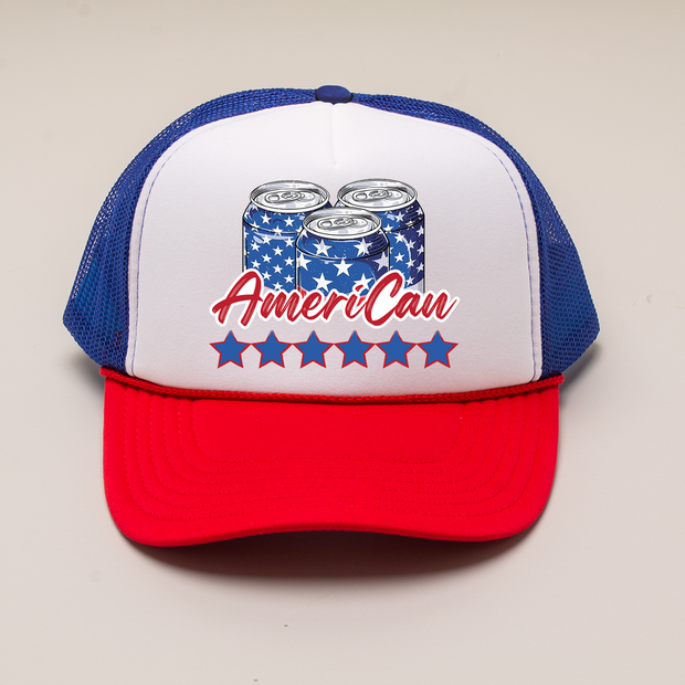 4th of July Trucker Hat - Ameri-Can