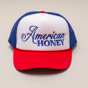 4th of July Embroidered Trucker Hat - American Honey