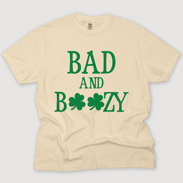 St. Patricks Day T-Shirt Vintage - Bad & Boozy