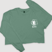 St. Patricks Day Long Sleeve T-Shirt Vintage - Beer Babe