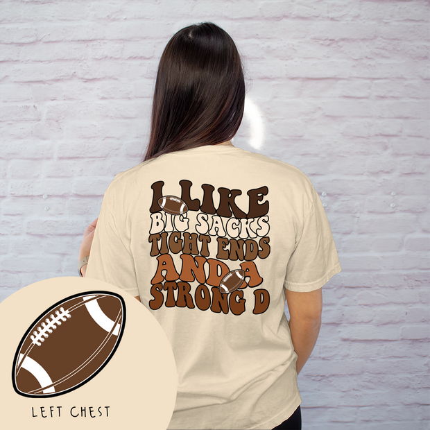 Football Shirt - Tight Ends & Big Sacks