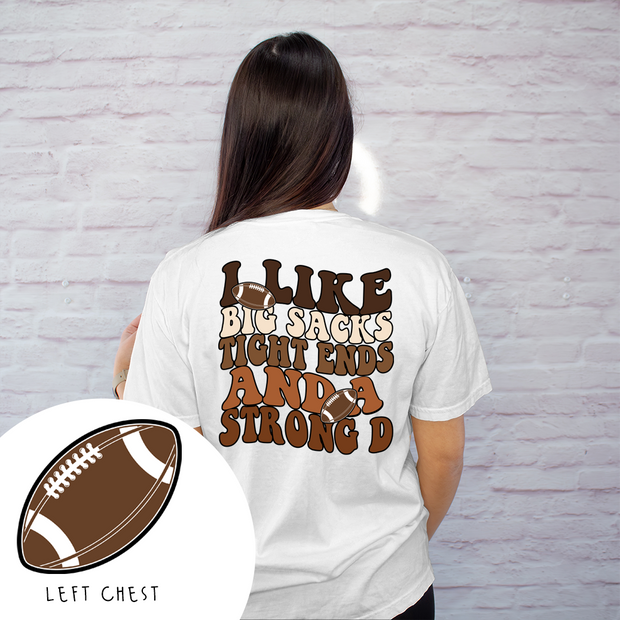 Football Shirt - Tight Ends & Big Sacks