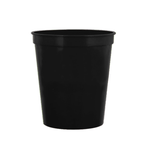 One Color, Single Side Print - 16 oz Plastic Cups