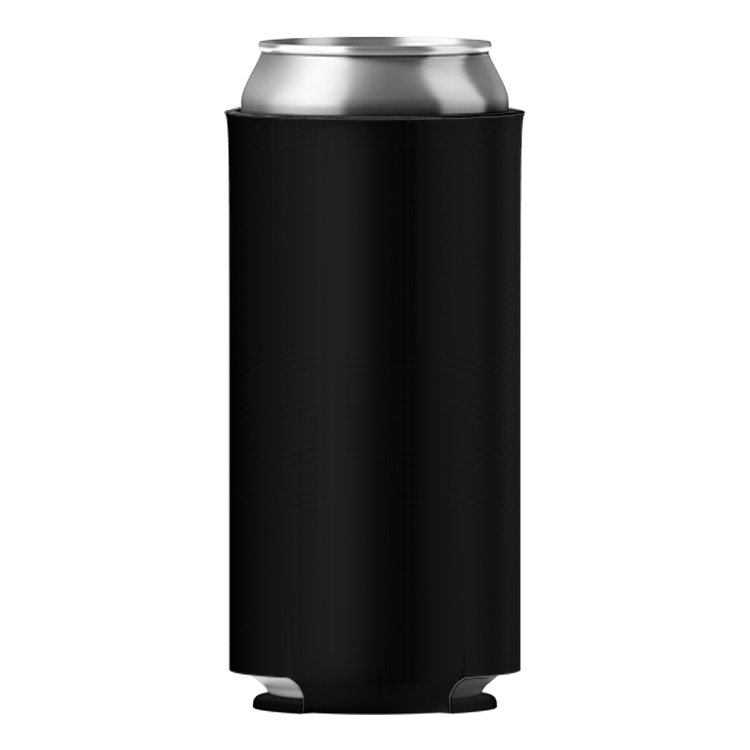 Neoprene Slim Can Koozee - One Color, Double Sided Print | Koozee